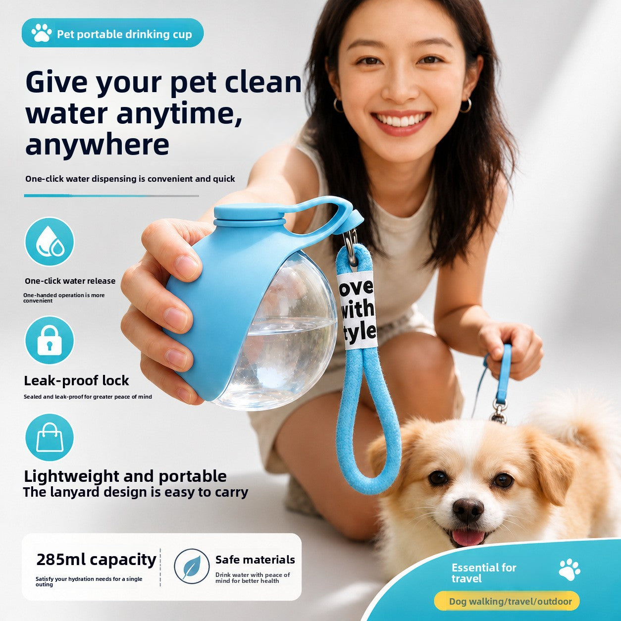 Pet Hydration Travel Companion