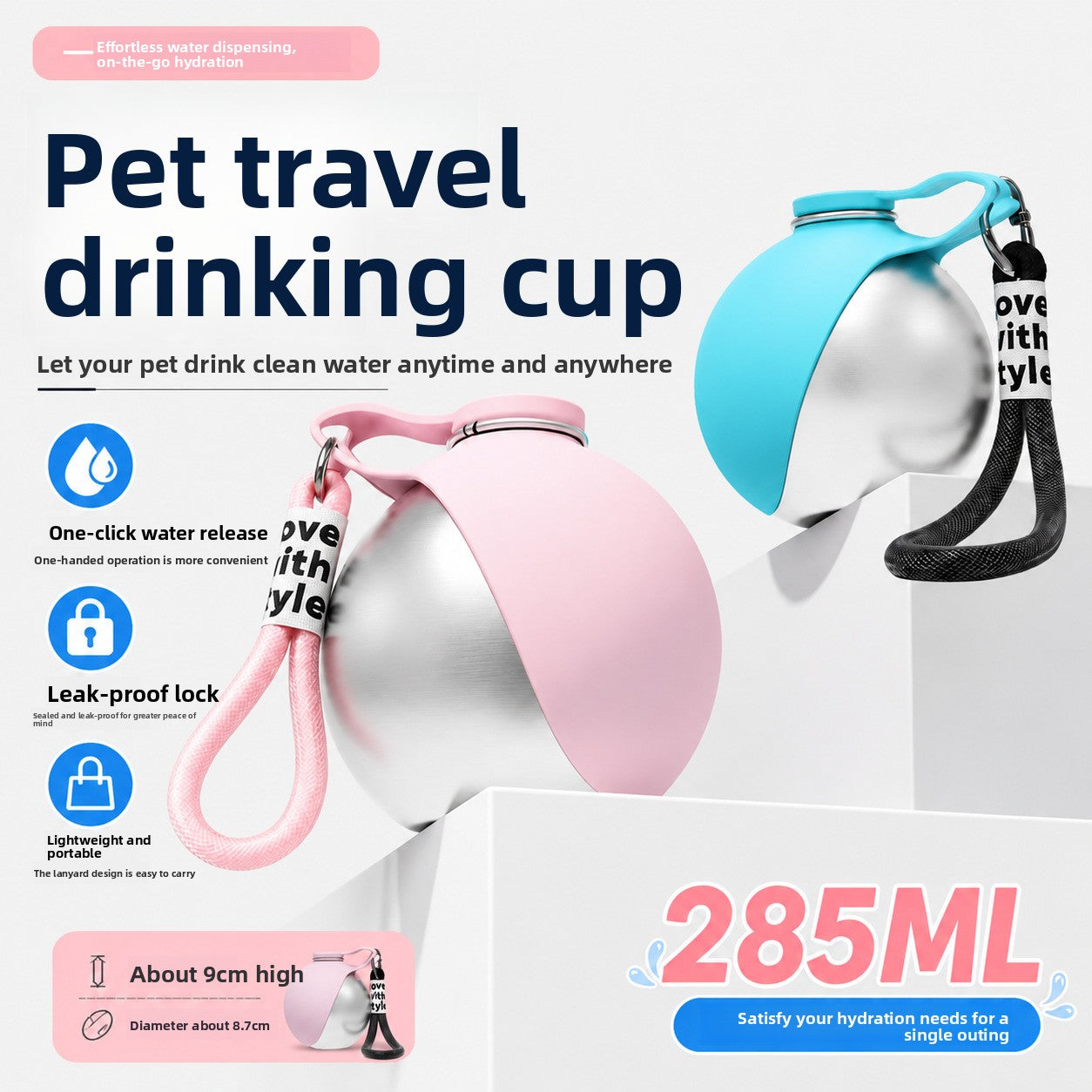 Pet Hydration Travel Companion